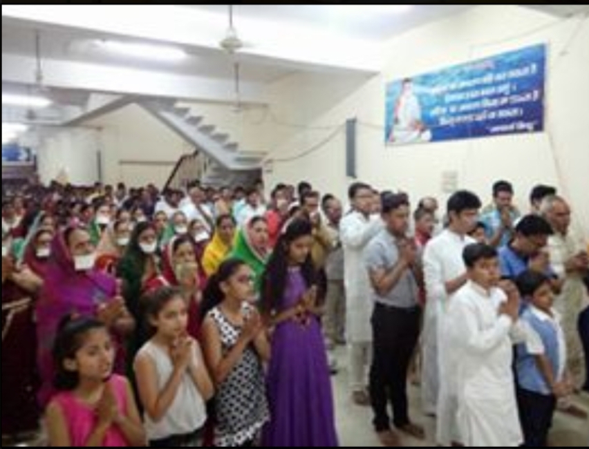 जैन मुनि भूपेंद्र कुमार ने सुनाया नववर्ष पर महामंगल पाठ