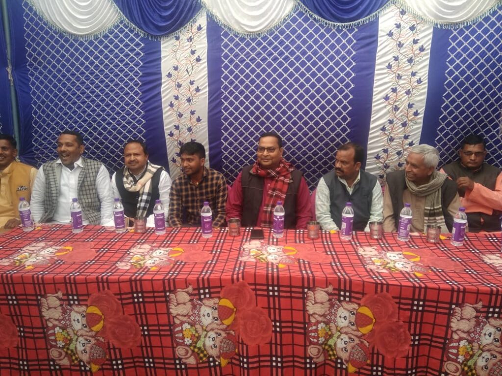 भगवान सिंह कुशवाहा का हुआ जोरदार स्वागत