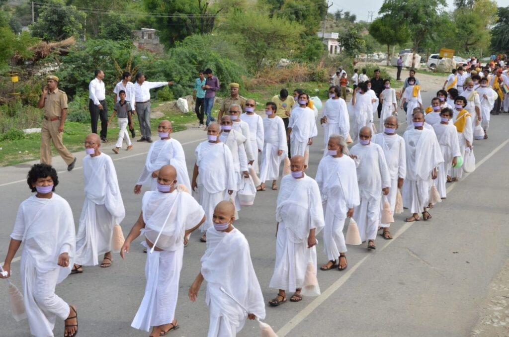 आचार्यश्री महाश्रमण द्वारा 50 हजार किलोमीटर की पदयात्रा
