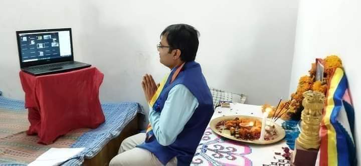 Virtual program से मनाई सम्राट अशोक की 2365 वीं जयंती