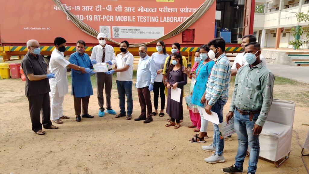 Corona warrior award वीर अब्दुल हमीद फाउंडेशन ने किया सम्मानित