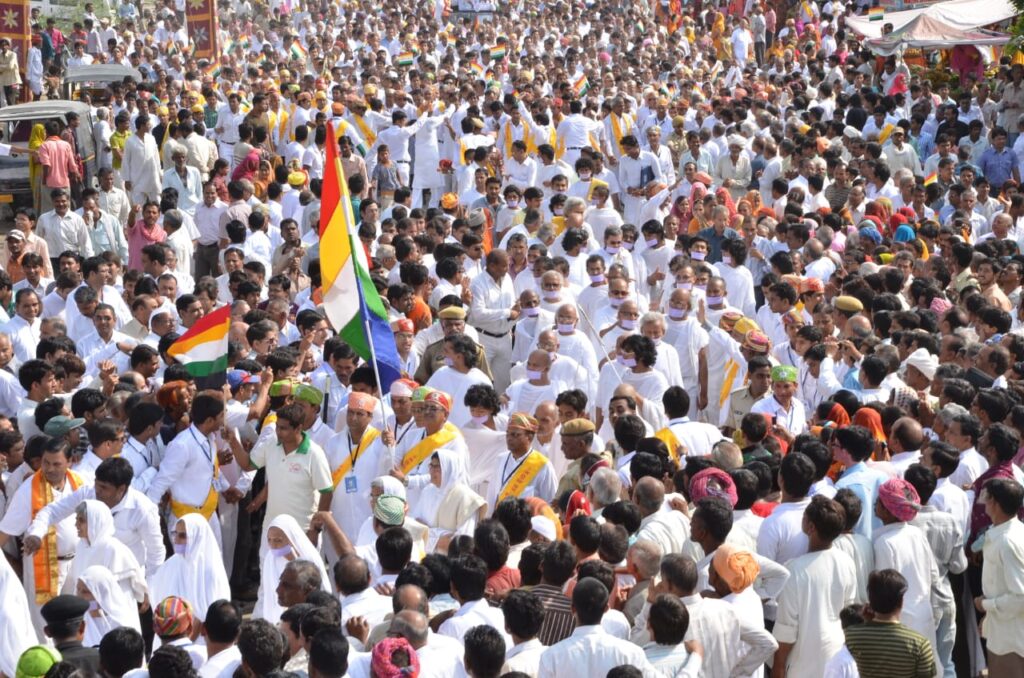 Acharya Mahashraman करेंगे अहिंसा यात्रा का समापन